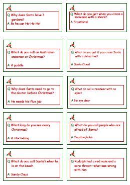 Funny Christmas Riddles for Kids to Print