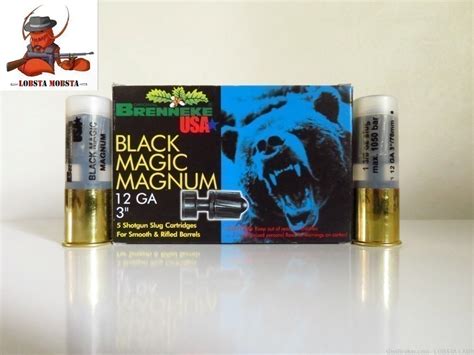 Brenneke Black Magic Magnum Gauge Oz Lead Rifled Slug