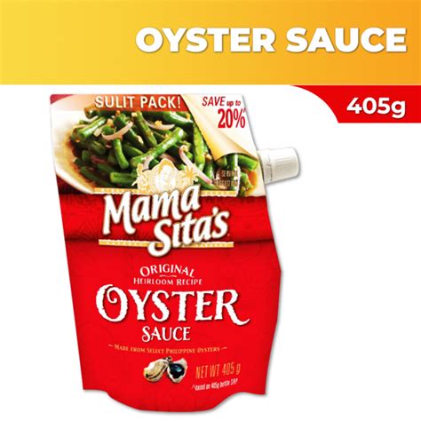 Mama Sitas Oyster Sauce With Spout 405g Lazada Ph