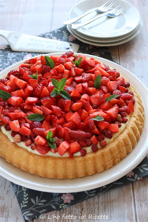 Crostata Morbida Alla Frutta Con Crema L Ho Fatto Io Ricette