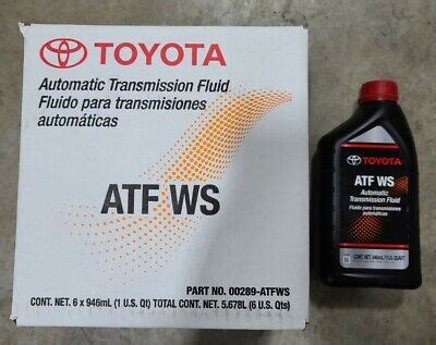 Motors Car Truck Parts Toyota Genuine Atf Ws Transmission Fluid