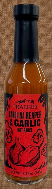 Carolina Reaperand Garlic Hot Sauce The Chili Guys Lulus Farm