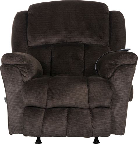 Catnapper Furniture Living Room Rocker Recliner With Deluxe Heat And Massage 42112 Chocolate