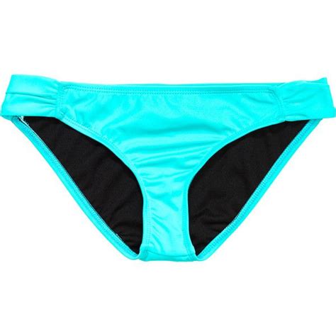 Hurley One Only Solids Tab Side Bikini Bottom Liked On Polyvore