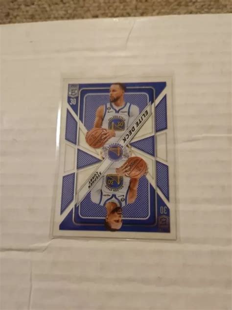 Donruss Elite Stephen Curry Elite Deck Ac Tate Golden State