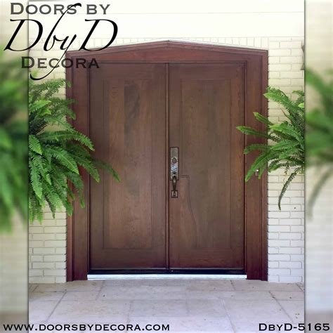 Custom Modern Solid Wood Doors Front Entry - Doors by Decora