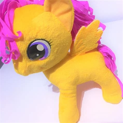 Scootaloo Plush My Little Pony X Funrise G4 Fim Fancy Rare Etsy