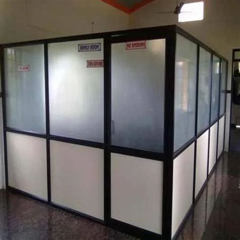 Aluminium Acoustic Simple Aluminium Partition At Rs 180 Square Feet In