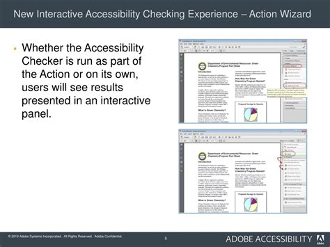 PPT Adobe Acrobat XI Accessibility Features PowerPoint Presentation