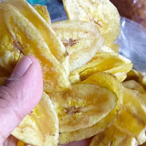 Jual Keripik Pisang Asin Gurih Kang Haji 250gr Shopee Indonesia