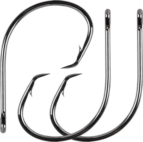 Amazon Agool Fishing Hooks Circle Hooks Saltwater Pcs In