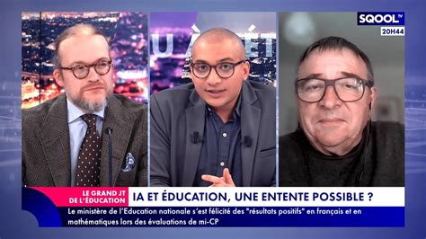 Le Grand Jt De L Ducation Ia Et Ducation Une Entente