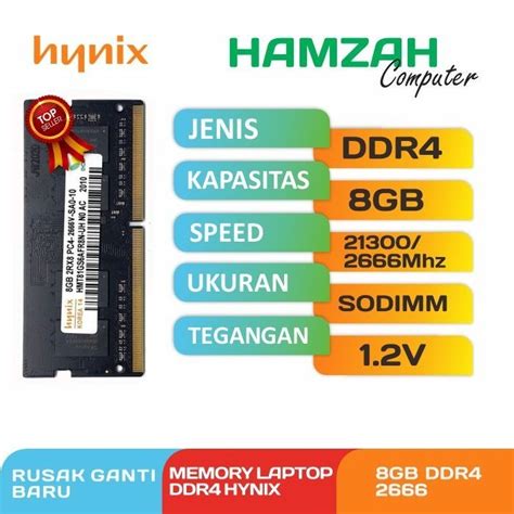 Jual Ram Laptop Hynix Gb Ddr Mhz Sodimm V Shopee Indonesia