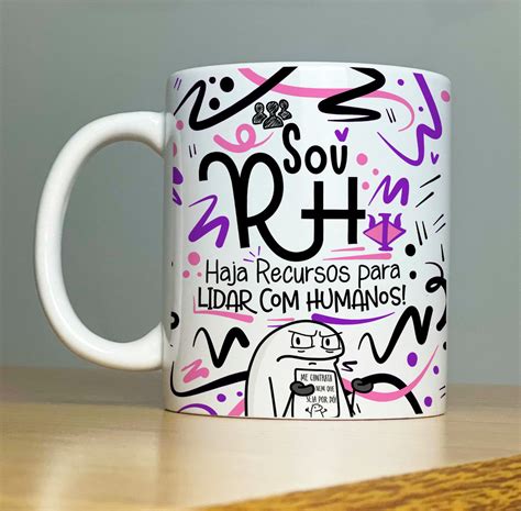 Caneca Personalizada Flork Profissão Rh Elo7