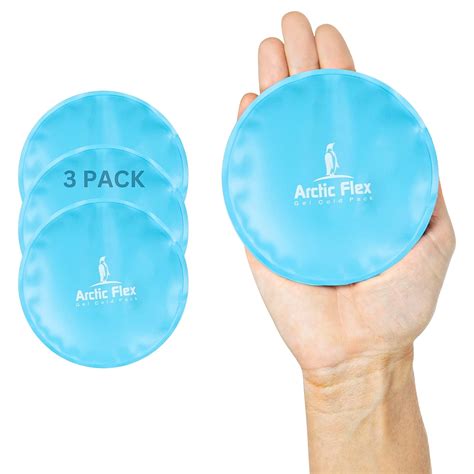 Arctic Flex XL Round Ice Pack Count Soft Gel Compression Icepack Hot Cold For Headache
