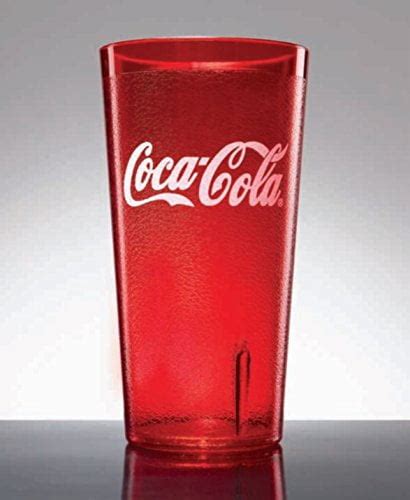 Get Heavy Duty Coca Cola Shatterproof Stackable Plastic Tumbler Cups