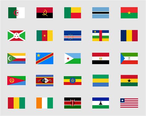 All African Country Flags