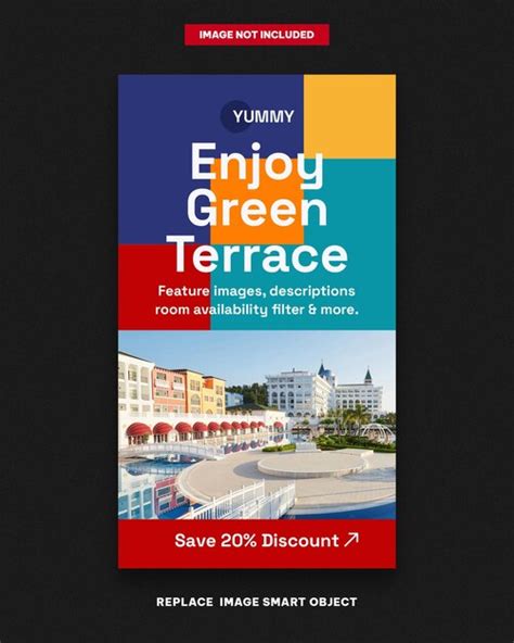 Premium Psd Hotel Banners Stories