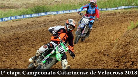 1ª etapa Campeonato Catarinense de Velocross 2018 São Bento do Sul SC