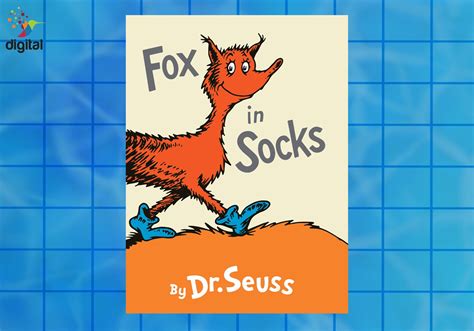 Dr Seuss Fox In Socks Book Cover T Shirt Design Cricut Etsy