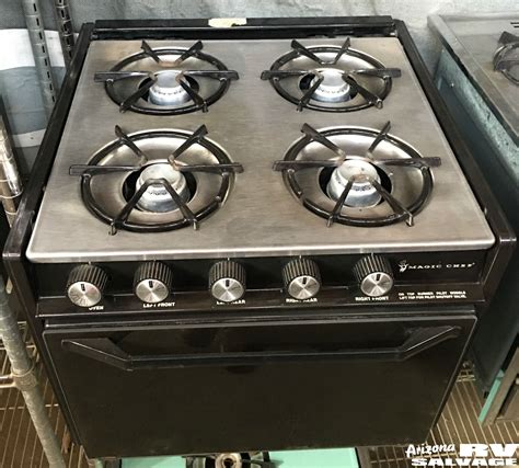 Airstream Vintage Magic Chef Rv Propane 4 Burner Stove
