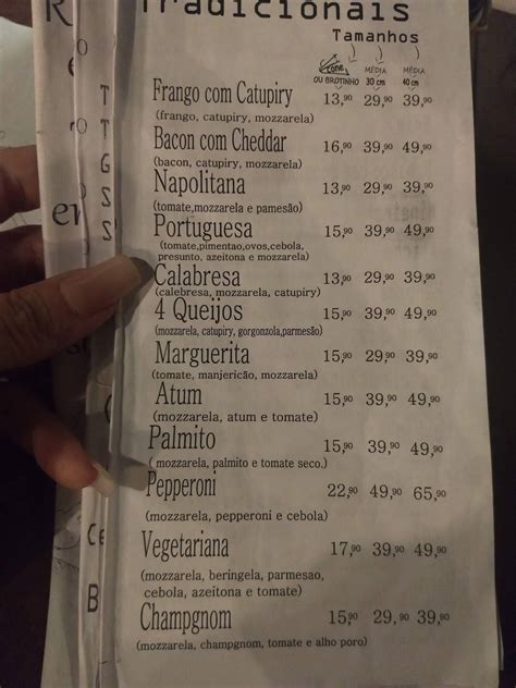 Menu Em Adega Do Mineiro Restaurante E Pizzaria Petrópolis