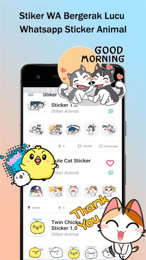 Stiker Wa Bergerak Lucu Whatsa Pour Android Télécharger