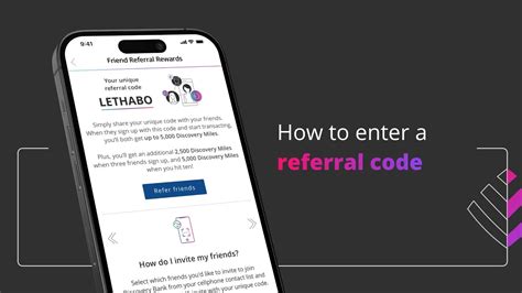 How To Enter A Referral Code When Signing Up With Discovery Bank YouTube