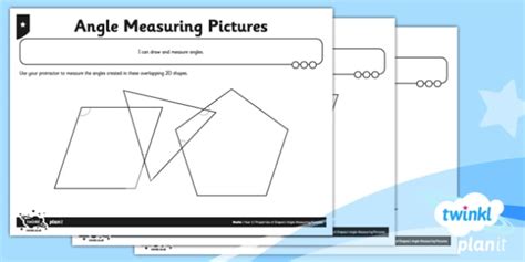 Planit Maths Y Properties Of Shapes Angle Measuring Pictures Home Learning