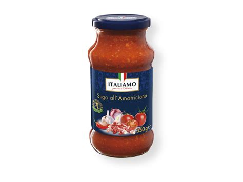 Italiamo R Salsa para pasta Lidl España Specials archive