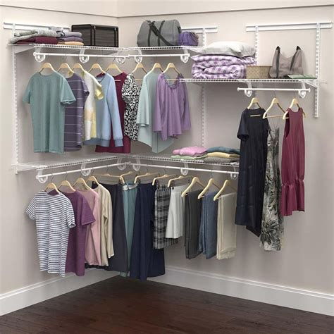 Closetmaid Shelftrack 12 In D X 72 In W X 84 In H White Wire