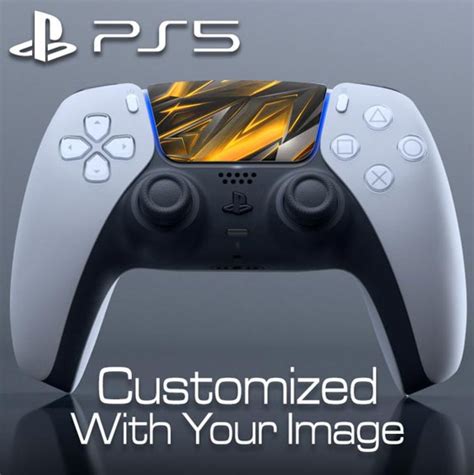 Custom DualSense Controller Skin – Touchpad – FlamingToast