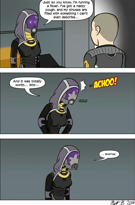 Funny Mass Effect Tali Comics