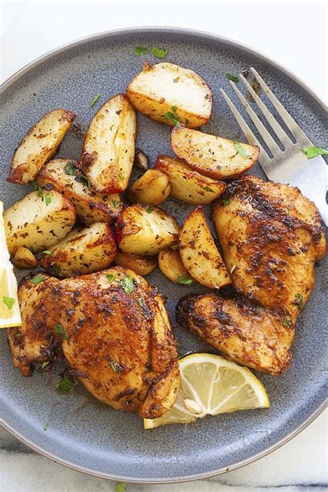 Chicken And Potatoes Easy One Pan Recipe Rasa Malaysia