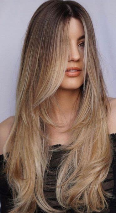 Trendy Ways To Wear Curtain Bangs Long Layered Hairstyle