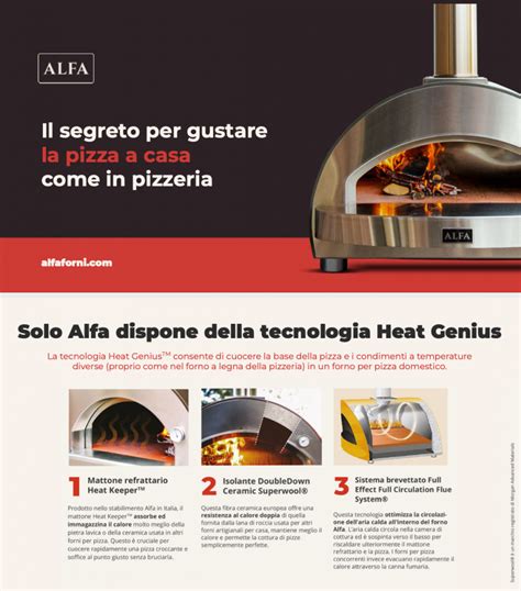 Temperature Insulation And Resistance All In One Pizza Oven Alfa Forni