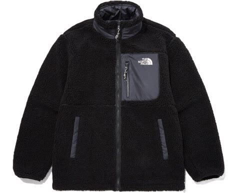 Áo The North Face Reversible Fleece Jacket Black Nj4fp54a Authentic Shoes