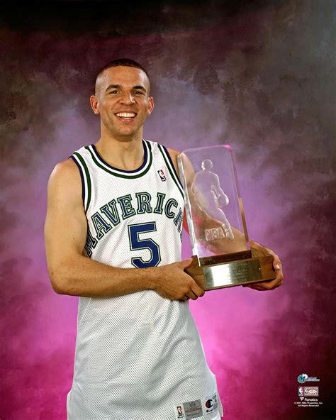 Jason Kidd Dallas Mavericks Unsigned Hardwood Classics 1994 95 Rookie