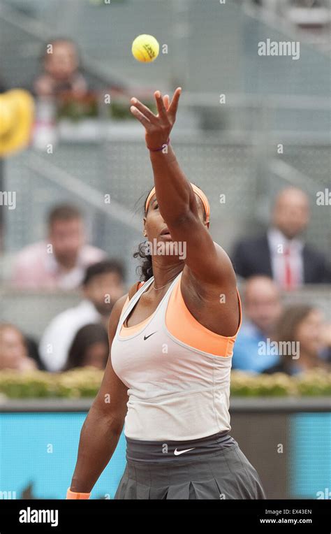 Serena Williams V Sloane Stephens In Their Second Round Match During