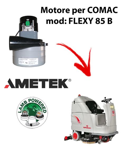 Flexy B Motore Aspirazione Lamb Ametek Per Lavasciuga Comac V