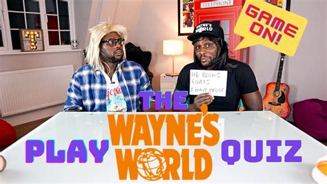 Wayne S World Trivia Quiz Youtube