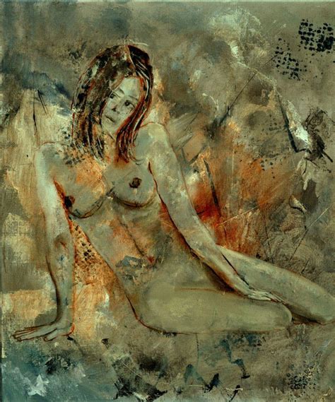 Pol Ledent Nude Hi End Print On Canvas