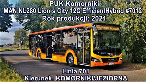 Puk Komorniki Linia Man Nl Lion S City C Efficient Hybrid