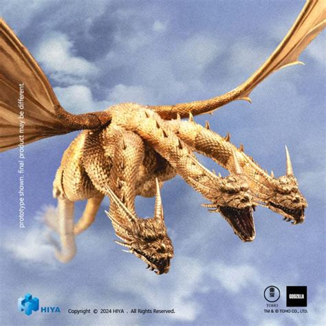 Hiya Toys King Ghidorah 1991 Godzilla Vs King Ghidorah