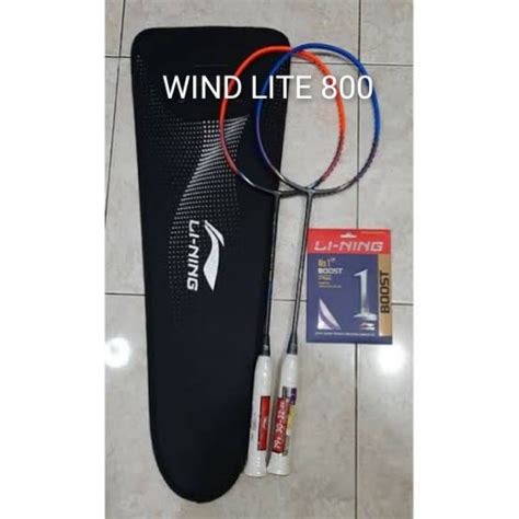 Jual Raket Badminton Li Ning Wind Lite 800 Bonus Tas 2 Seleting Grip