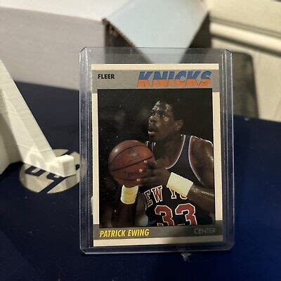 Fleer Patrick Ewing Sharp Ebay