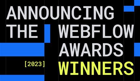 Announcing The Webflow Awards Winners Webflow Blog