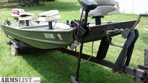 ARMSLIST - For Sale: 14ft Flat Bottom Jon Boat