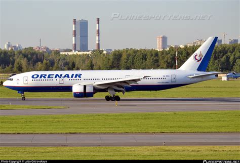 VQ BNU Orenair Orenburg Airlines Boeing 777 2Q8ER Photo By Luba