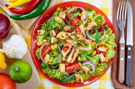 Easy Mexican Chicken Salad Recipe